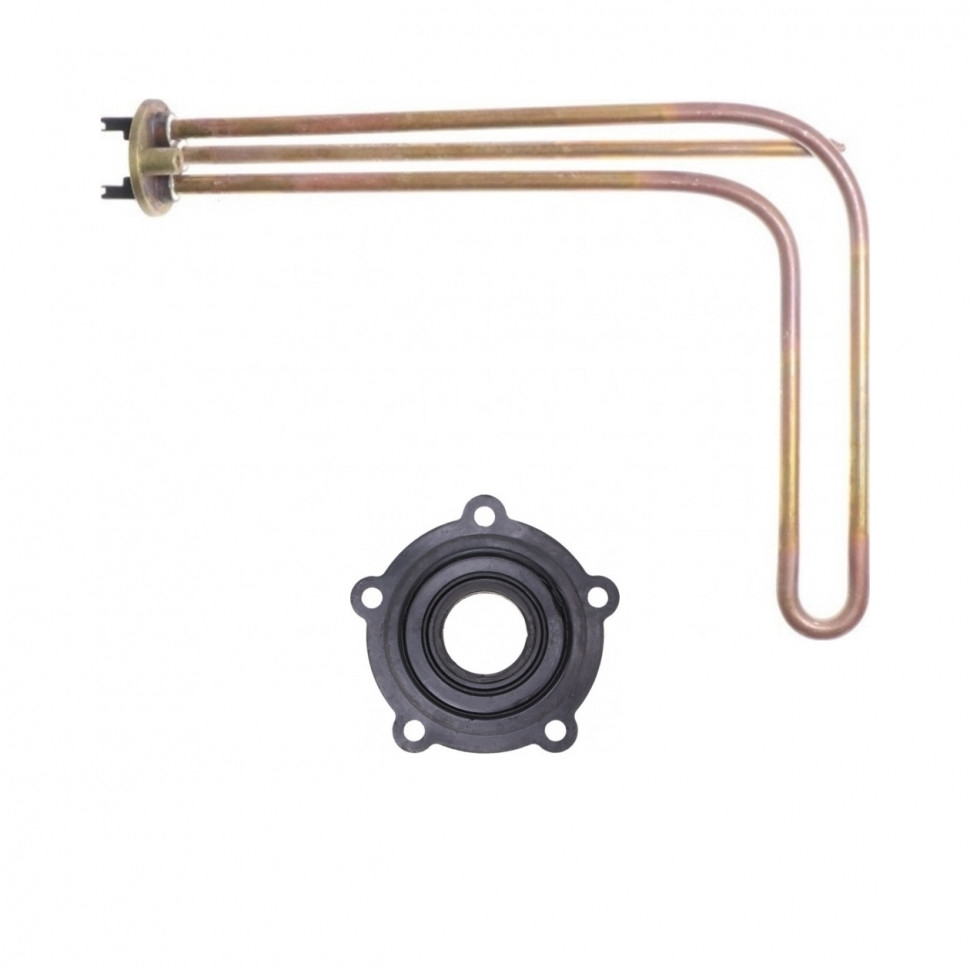 Комплект ТЭН 1,5кВт (1500Вт) RCF для горизонтального водонагревателя Ariston под анод М6 + прокладка , 3401369K3