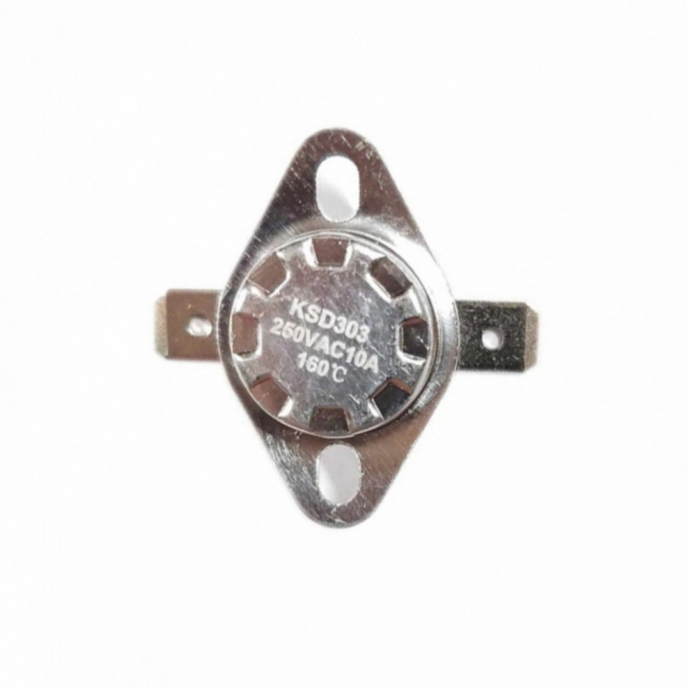 Набор 5 шт Термостат для водонагревателя Thermex, Ariston, Electrolux KSD303, 10A 160°С биметаллический самовозвратный, KM310160 Набор 5 шт Термостат для водонагревателя Thermex, Ariston, Electrolux KSD303, 10A 160°С биметаллический самовозвратный, KM310160