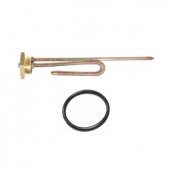 Комплект ТЭН 1,5кВт (1500Вт) RCT, резьбовой 42мм для Real BM 390, Ariston, De Luxe, Thermex, под анод М6 + прокладка, 182315K1