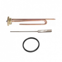 Комплект ТЭН 2кВт (2000Вт) RCT, резьбовой 42мм для Ariston, De Luxe, Real, Thermex + прокладка + анод, 30251K
