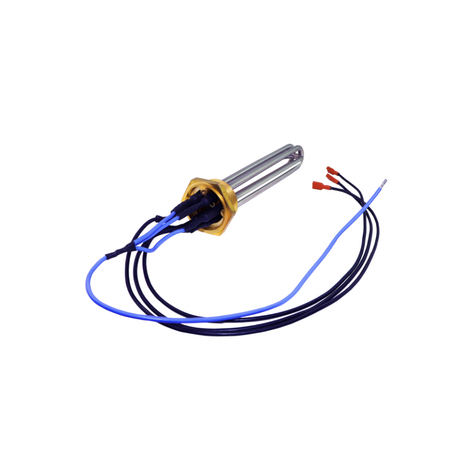 БЛОК-ТЭН 3000W(1000x3) из нержавеющей стали, D48, G1 1/2"(М48х2), L235мм, 230/400V для Protherm, 20027640