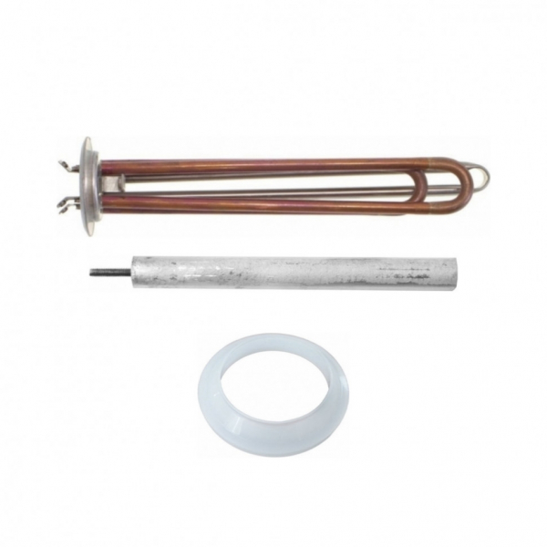 Комплект ТЭН 2кВт (2000Вт) RF для водонагревателя Electrolux, Thermex, под анод М6 контакты под винт + прокладка + анод, 20114K