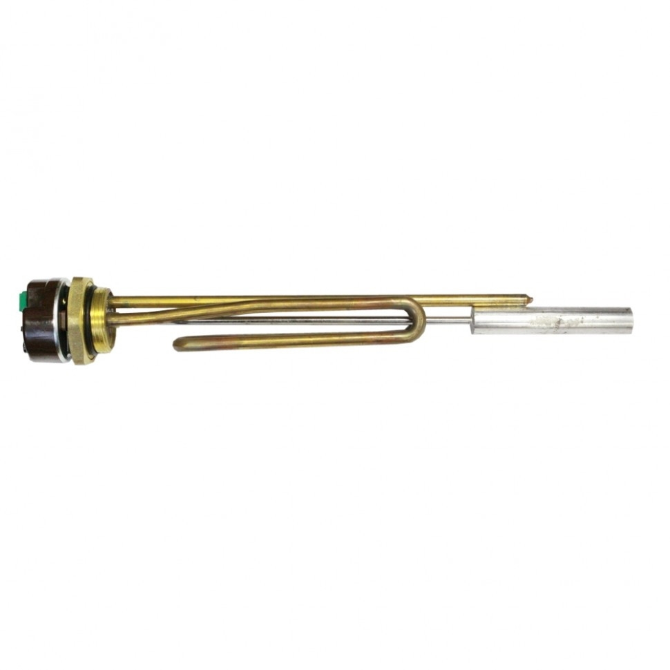 Комплект ТЭН 2кВт (2000Вт) RCT резьбовой 42мм для Ariston, De Luxe, Real, Thermex + термостат + прокладка + анод, Р60363