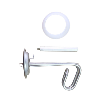 Комплект ТЭН 1,5кВт (1500Вт) RF для водонагревателя Garanterm, Thermex + анод М6 + прокладка, 20195K